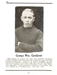 George Goodyear Luton News Handbook 1939-40