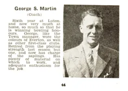 George Martin Luton News Handbook 1938-39