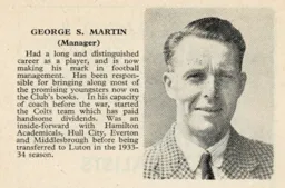 George Martin Luton News Handbook 1946-47