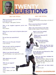 Getting to know Enoch Showumni - 04:05 programme feature