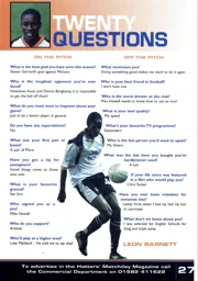 Getting to know Leon Barnett - 04:05 programme feature