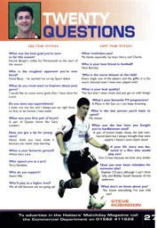 Getting to know Steve Robinson - 04:05 programme feature