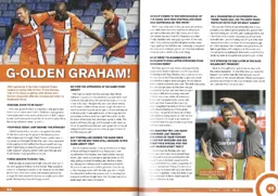 Golden Graham Alexander, a chat following his return for a Legends match 2012:13 Programme Article