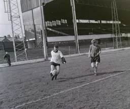 Graham French in training