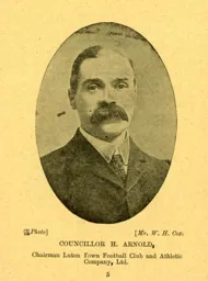 Harry Arnold Luton News Handbook 1907-08