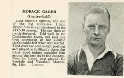 Horace Gager Luton News Handbook 1946-47