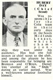 Hubert Day Luton News Handbook 1948-49