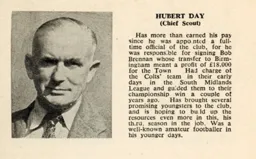 Hubert Day Luton News Handbook 1949-50