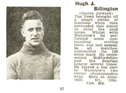 Hugh Billington Luton News Handbook 1938-39