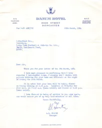 Hull City A 21.3.1964 Match Paperwork & Correspondence_Part2