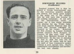 Iorwerth Hughes Luton News Handbook 1950-51