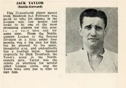Jack Taylor Luton News Handbook 1949-50