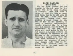 Jack Taylor Luton News Handbook 1950-51