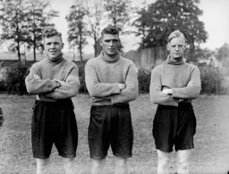 Jack Vinall, Jack Lewis, Horace Gager (2)