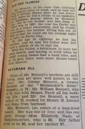 James Bennett Diamond Wedding Article 1935 Pt2