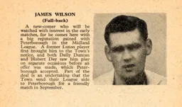 James Wilson Luton News Handbook 1947-48