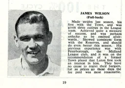 James Wilson Luton News Handbook 1948-49