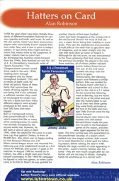 Jimmy Jinks card - 00:01 programme feature