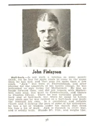 Jock Finlayson Luton News Handbook 1939-40