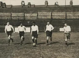 Joe Daly, Jimmy Yardley, Andy Rennie, Jimmy Drinnan, Lewis Bedford
