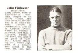 John Finlayson Luton News Handbook 1937-38