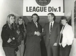 John Moore with Barry Norman 1987