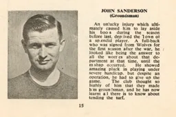 John Sanderson Luton News Handbook 1949-50