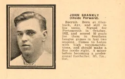 John Shankly Luton News Handbook 1924-25