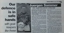 Juergen Sommer Article Hatters News Issue 2 1994