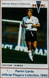 Julian James Panini Card 1992