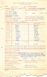 Leeds United A 2.1.1960 Match Paperwork & Correspondence_Part1