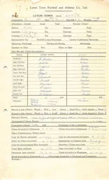 Leeds United H 27.12.1947 Match Paperwork