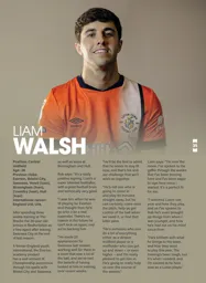 Liam Walsh Profile August 2024