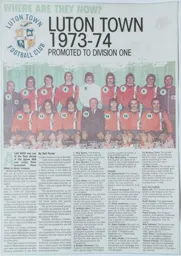 Luton 1973-74 Where Are They Now