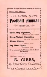 Luton News Football Handbook 1898-99