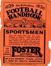 Luton News Football Handbook 1929-30