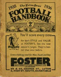 Luton News Football Handbook 1935-36