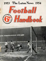Luton News Football Handbook 1953-54