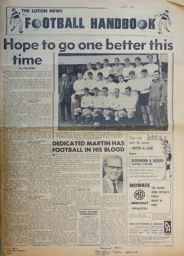 Luton News Football Handbook 1966-67