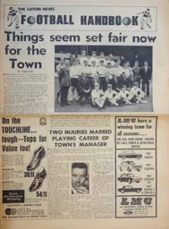 Luton News Football Handbook 1967-68