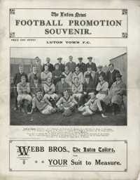 Luton News Promotion Souvenir 1913-14