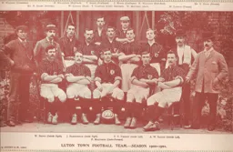 Luton Town Team Photo 1900-01