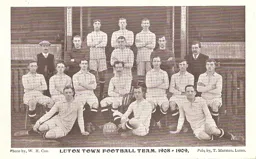 Luton Town Team Photo 1908-09