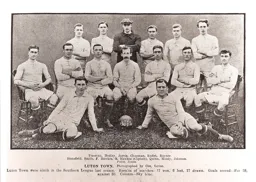 Luton Town Team Photo 1909-10