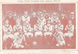 Luton Town Team Photo 1911-12
