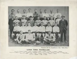 Luton Town Team Photo 1928-29 2
