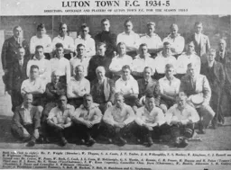 Luton Town Team Photo 1934-35