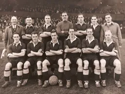 Luton Town Team Photo 1946-47