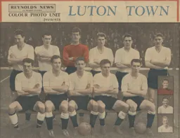 Luton Town Team Photo 1960-61 9