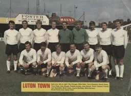 Luton Town Team Photo 1969-70 10